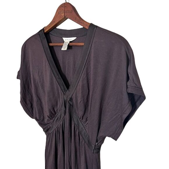 Anthropologie Saja V Neck Knee Length Dress - Picture 2 of 6